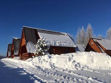 Фото номера Шале с двумя спальнями Курортные отели Czocha-Camping г. Лесьна 6