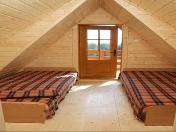 Фото номера Шале с двумя спальнями Курортные отели Czocha-Camping г. Лесьна 2